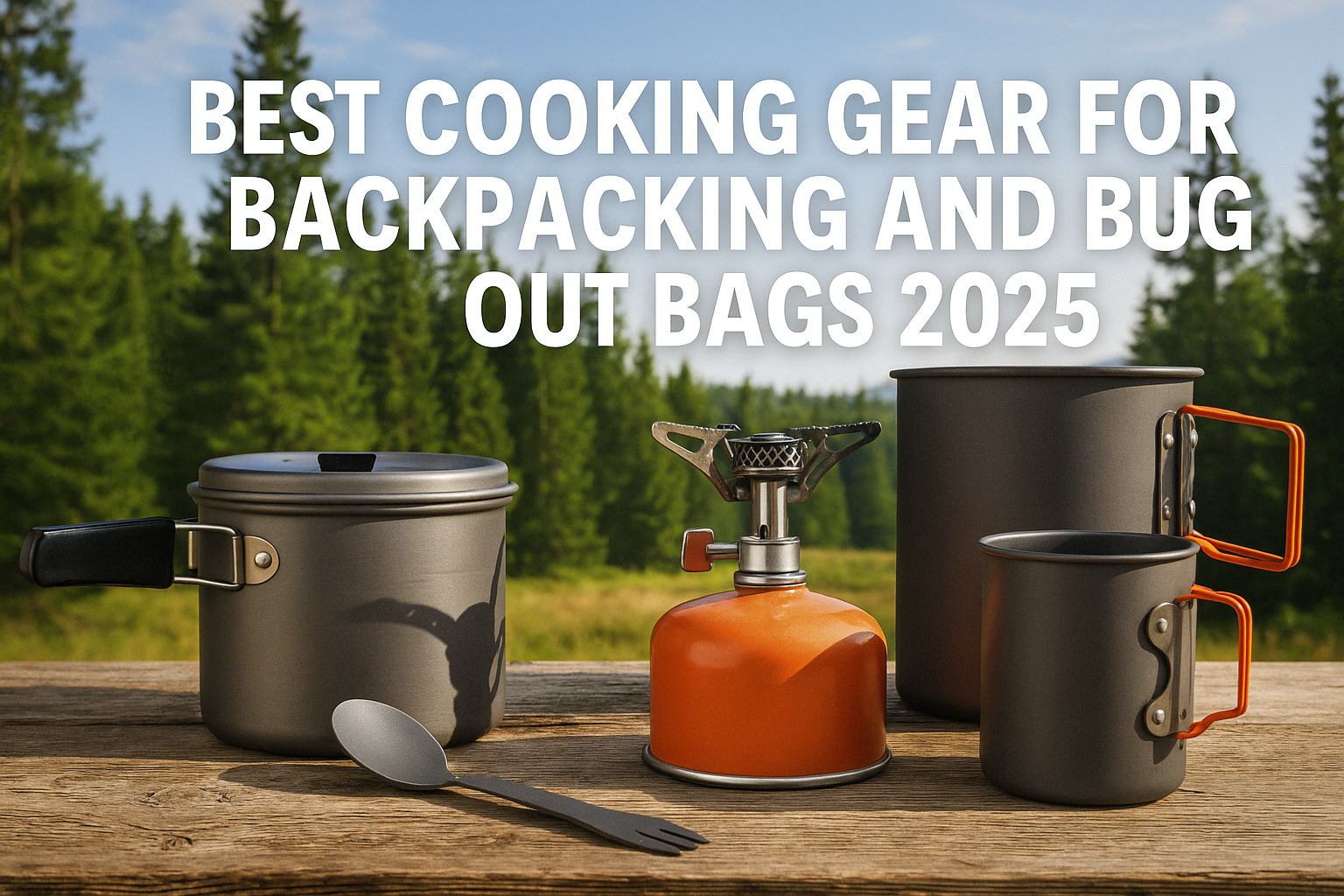 Best Cooking Gear for Backpacking and Bug Out Bags 2025