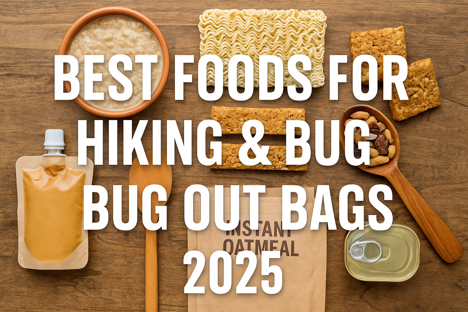 Best Foods for Hiking and Bug Out Bags 2025