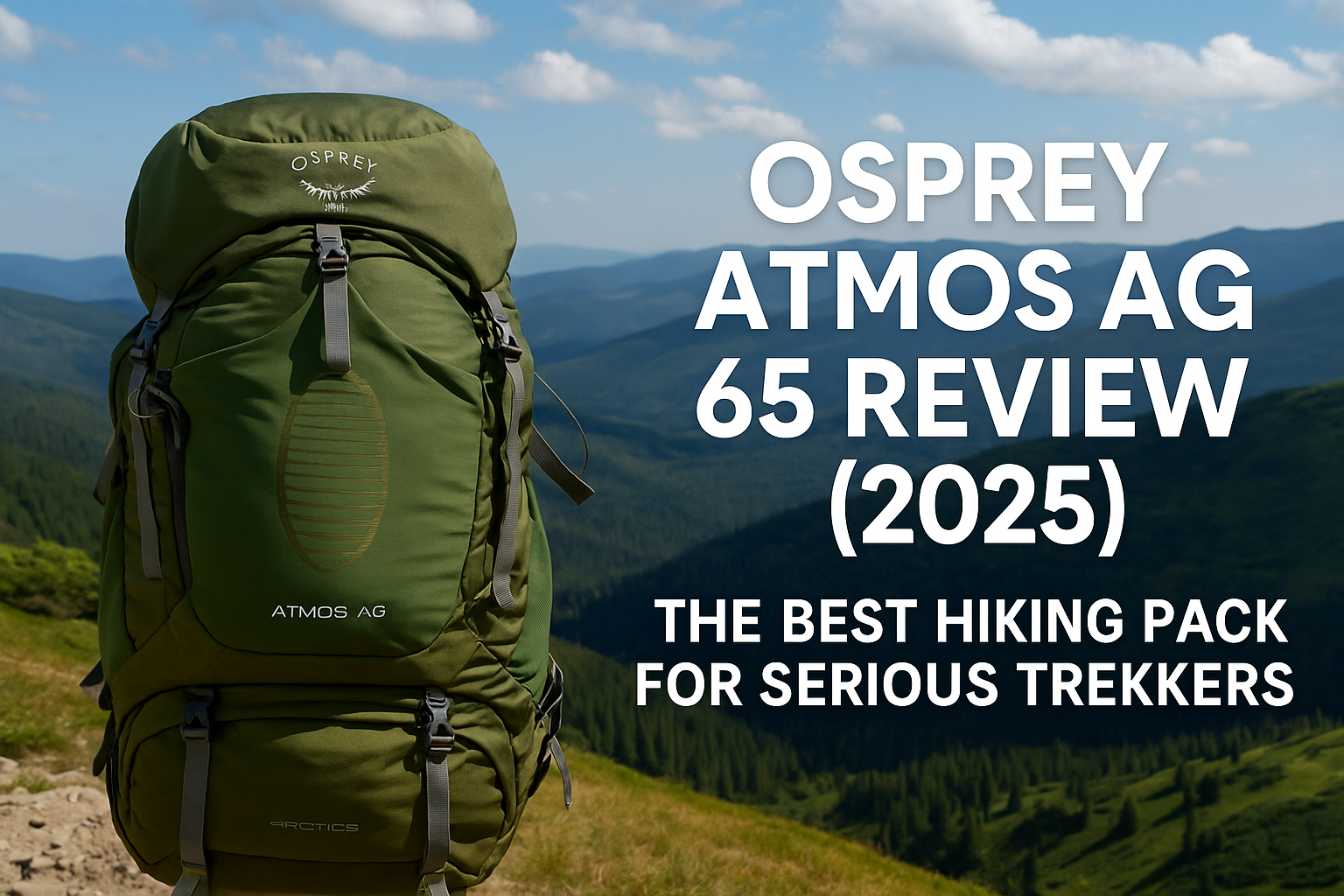 Osprey Atmos AG 65 Review (2025) | The Best Hiking Pack for Serious Trekkers